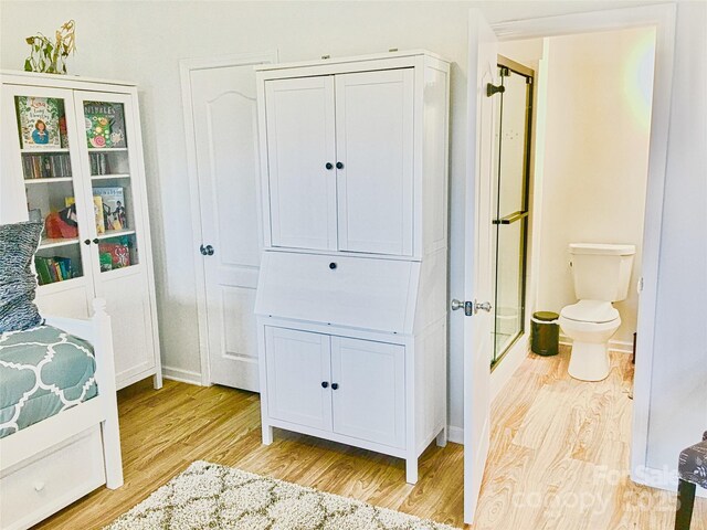 3416 Yarmouth Ln, Gastonia, NC 28056 - bedroom featuring light wood finished floors and baseboards