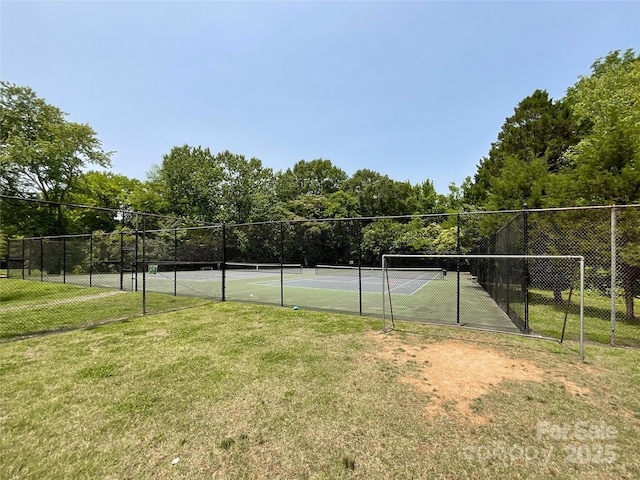 2619 Quailrush Rd, Charlotte, NC 28226 - view of tennis court