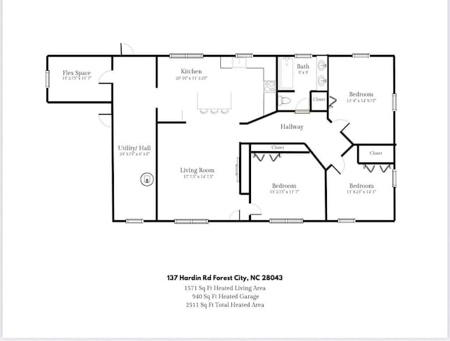 137 Hardin Rd, Forest City, NC 28043 - photo 28