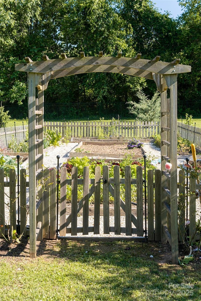55 Foster Estate Dr, Asheville, NC 28806 - view of yard with a garden