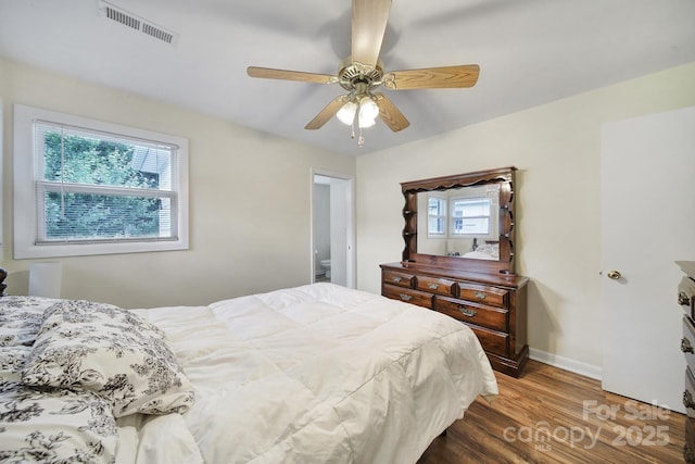 842 Cherry Rd S, Rock Hill, SC 29732 - bedroom featuring wood finished floors and ceiling fan