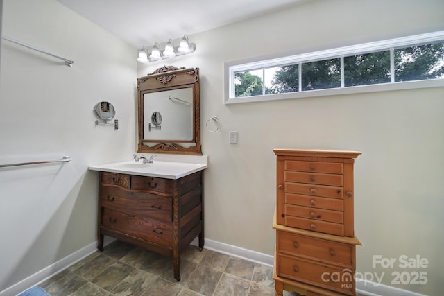 842 Cherry Rd S, Rock Hill, SC 29732 - bathroom featuring vanity and stone finish flooring