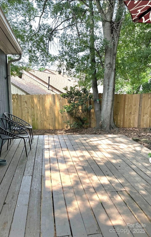 11421 Kingfisher Dr, Charlotte, NC 28226 - view of deck