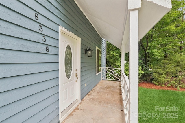 8338 Rittenhouse Cir, Charlotte, NC 28270 - property entrance featuring covered porch