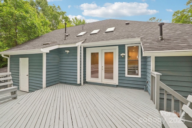 8338 Rittenhouse Cir, Charlotte, NC 28270 - view of wooden terrace