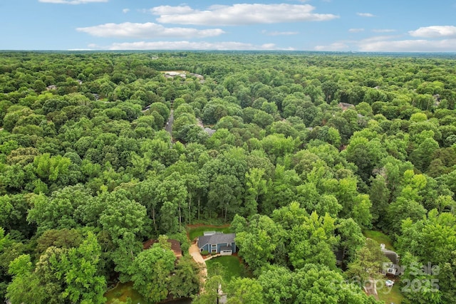 8338 Rittenhouse Cir, Charlotte, NC 28270 - aerial view of a forest