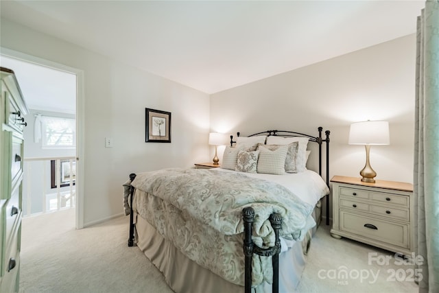9920 White Cascade Dr, Charlotte, NC 28269 - bedroom with light colored carpet and baseboards