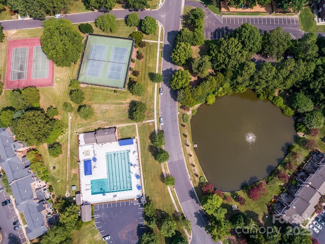 6817 Dumbarton Dr, Charlotte, NC 28210 - bird's eye view of a nearby body of water