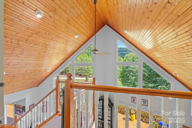 21 Kylie Grace Ln, Candler, NC 28715 - detailed view of wood ceiling and ceiling fan