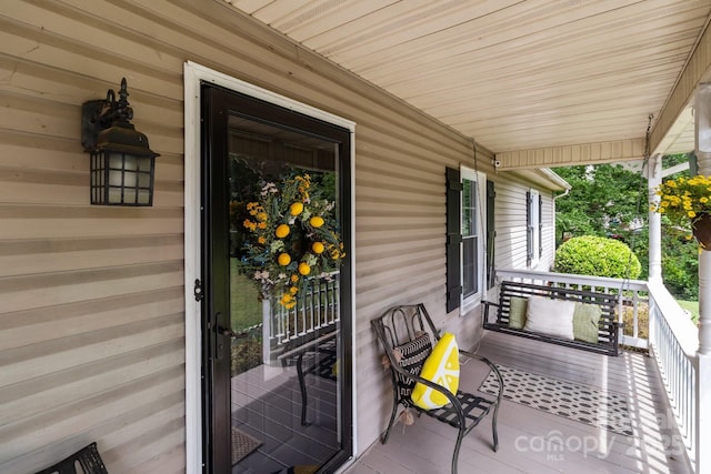 716 Mooresville Rd, Salisbury, NC 28144 - view of wooden porch
