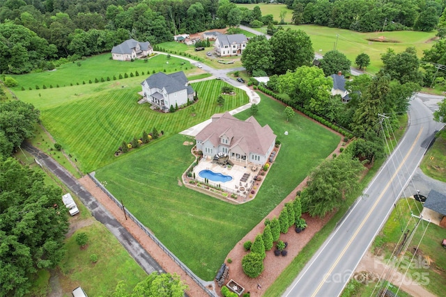 9125 Dylan Ridge Ct, Concord, NC 28027 - aerial view of a pool area