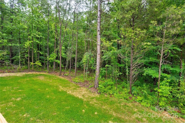 501 Old Speedway Dr NW Unit 1, Concord, NC 28027 - view of green lawn with a forest view