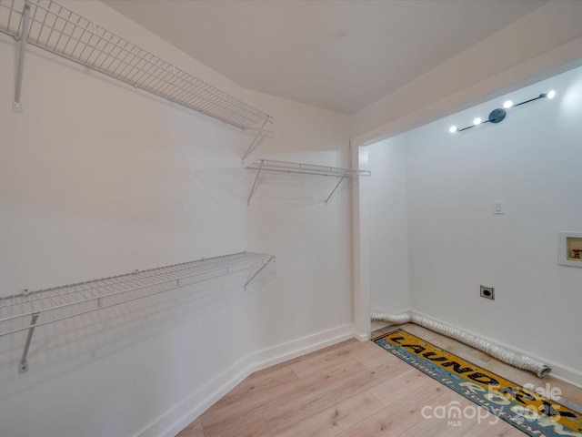 2143 Manawa Ln, Tega Cay, SC 29708 - spacious closet with light wood finished floors