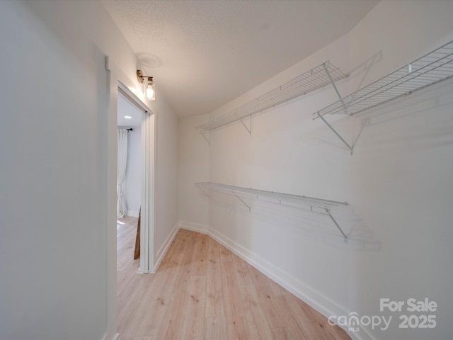 2143 Manawa Ln, Tega Cay, SC 29708 - walk in closet with light wood-style flooring