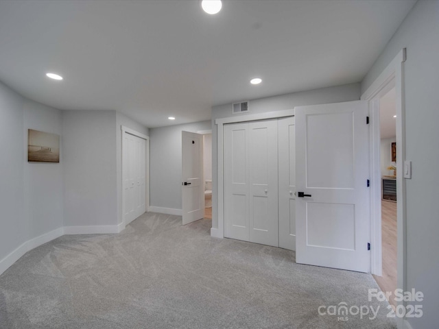 2143 Manawa Ln, Tega Cay, SC 29708 - below grade area with carpet, baseboards, and recessed lighting