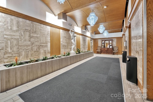 9550 Shore Dr Unit 930, Myrtle Beach, SC 29572 - community lobby featuring vaulted ceiling