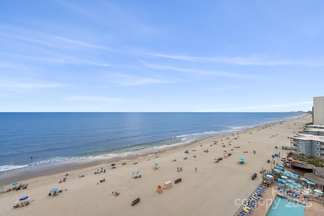 9550 Shore Dr Unit 930, Myrtle Beach, SC 29572 - water view featuring nearby beach