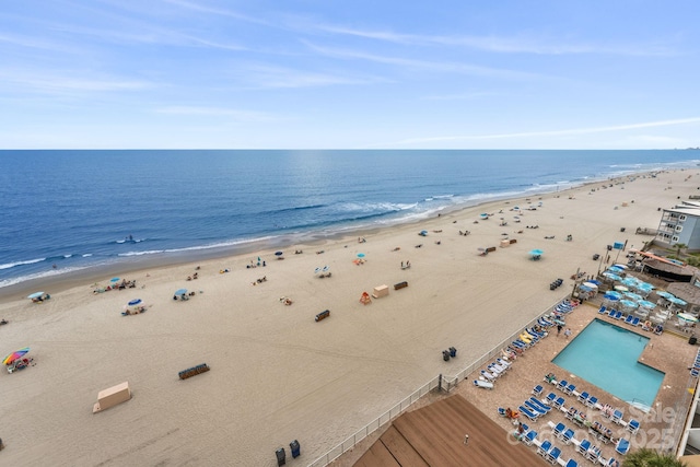 9550 Shore Dr Unit 930, Myrtle Beach, SC 29572 - water view featuring nearby beach