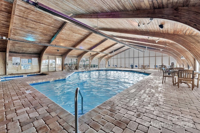 9550 Shore Dr Unit 930, Myrtle Beach, SC 29572 - view of indoor community pool