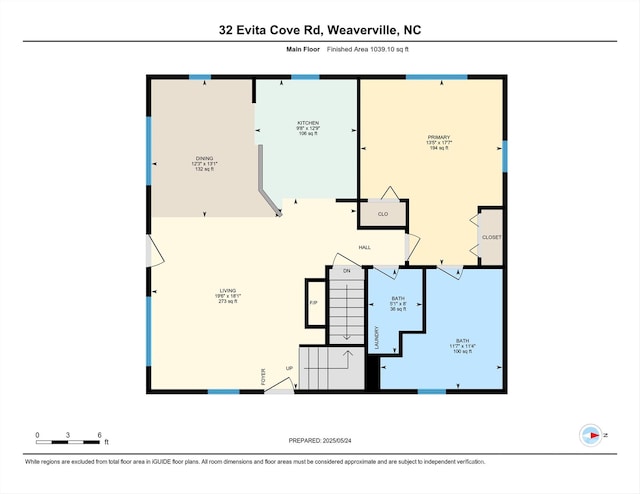 32 Evita Cove Rd, Weaverville, NC 28787 - floor plan / room layout