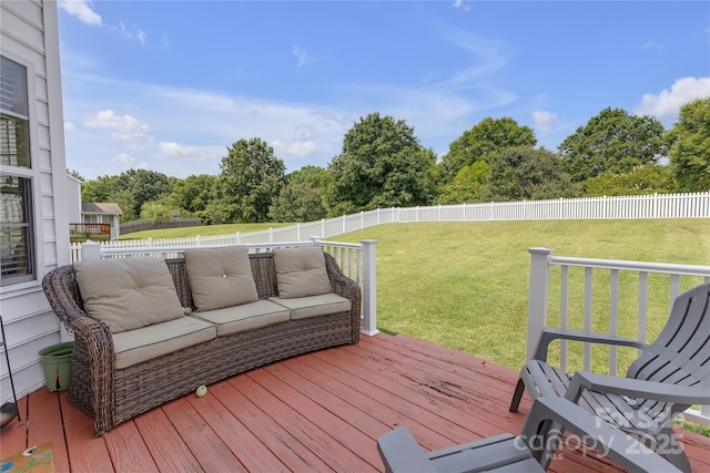12303 Shadow Ridge Ln, Charlotte, NC 28273 - wooden terrace featuring an outdoor living space