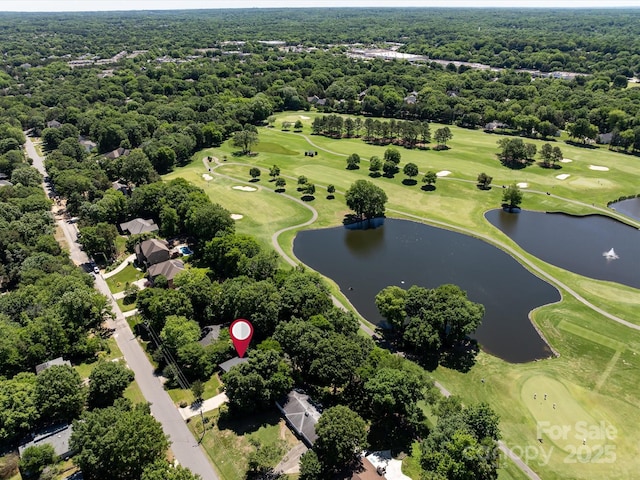 3531 Bon Rea Dr, Charlotte, NC 28226 - bird's eye view of a nearby body of water and a local golf course