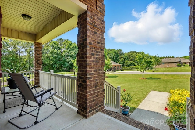 141 Tall Fern Loop, Mooresville, NC 28117 - porch with a lawn