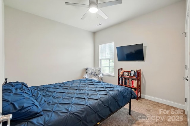 141 Tall Fern Loop, Mooresville, NC 28117 - bedroom featuring baseboards, carpet floors, and a ceiling fan