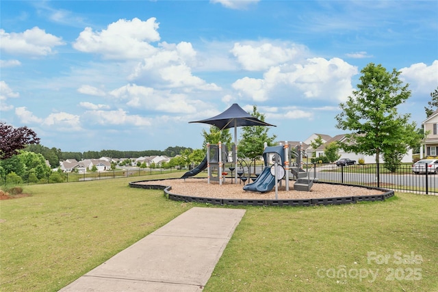 2340 Lanza Dr, Charlotte, NC 28215 - community playground with a residential view