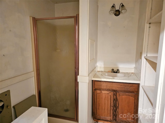 368 Settlemyre Rd, Morganton, NC 28655 - full bath featuring a stall shower and vanity
