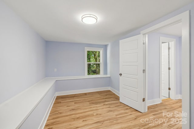 5414 Leaford Ct, Charlotte, NC 28227 - spare room featuring light wood-style floors and baseboards