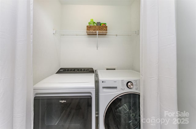 910 W A St, Kannapolis, NC 28081 - washroom with washer and dryer