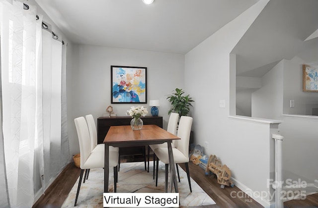718 Dillon Way Unit 38, Fort Mill, SC 29715 - dining room featuring wood finished floors and baseboards