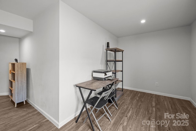 718 Dillon Way Unit 38, Fort Mill, SC 29715 - office featuring wood finished floors and recessed lighting