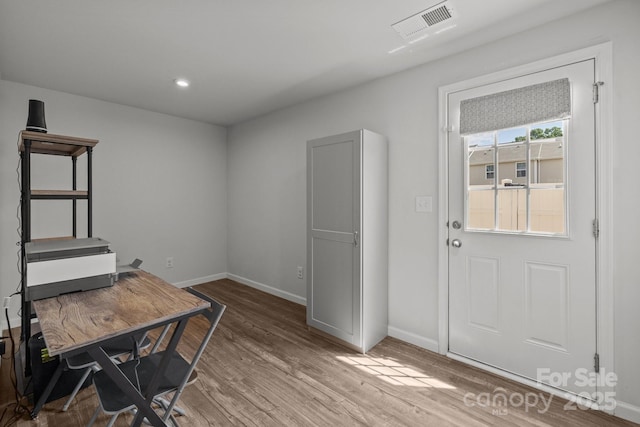 718 Dillon Way Unit 38, Fort Mill, SC 29715 - office area featuring wood finished floors and recessed lighting