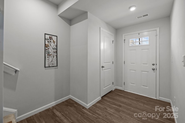 718 Dillon Way Unit 38, Fort Mill, SC 29715 - foyer with dark wood finished floors and baseboards