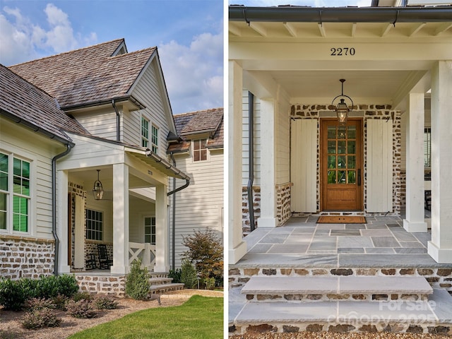 2270 New Gray Rock Rd, Fort Mill, SC 29708 - property entrance with a porch