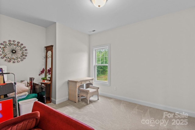 1155 Rudder Cir, Salisbury, NC 28146 - living area with carpet flooring and baseboards