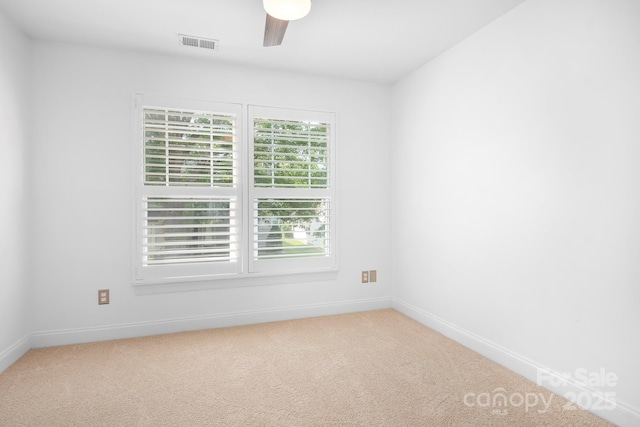 14923 Almondell Dr, Huntersville, NC 28078 - carpeted empty room featuring ceiling fan and baseboards