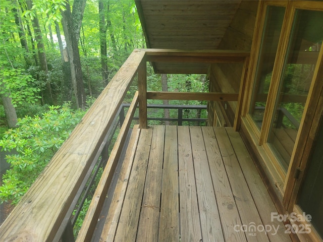 429 Biodome Dr, Waynesville, NC 28785 - view of deck