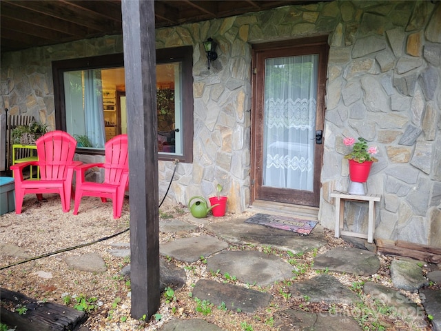 429 Biodome Dr, Waynesville, NC 28785 - entrance to property with stone siding