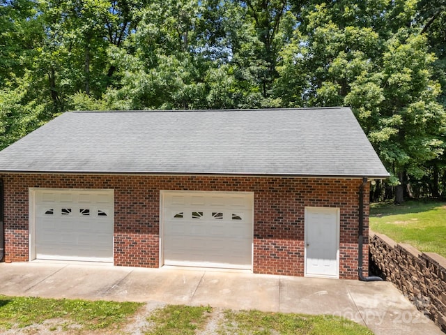 10501 Mount Olive Estates Dr Unit 7, Mount Pleasant, NC 28124 - view of garage