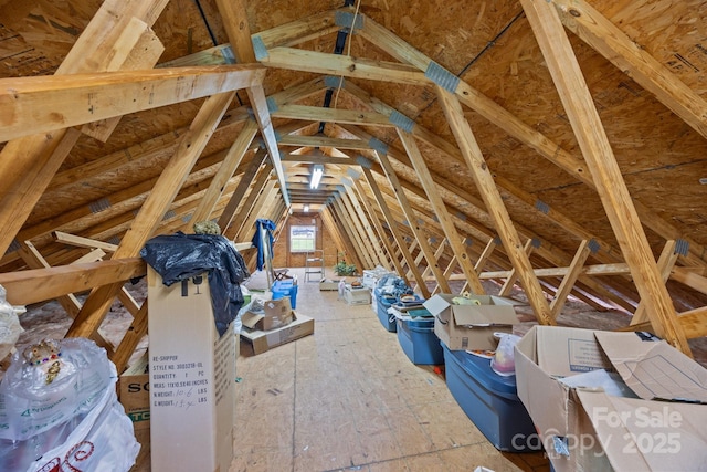 10501 Mount Olive Estates Dr Unit 7, Mount Pleasant, NC 28124 - view of unfinished attic