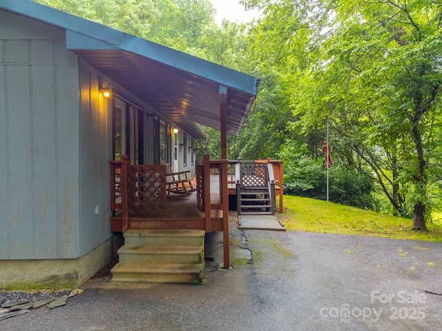 302 Mitchell Rd, Sylva, NC 28779 - view of wooden terrace