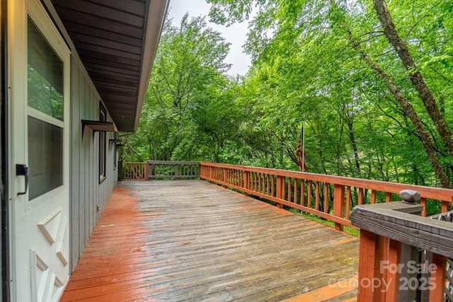 302 Mitchell Rd, Sylva, NC 28779 - view of deck
