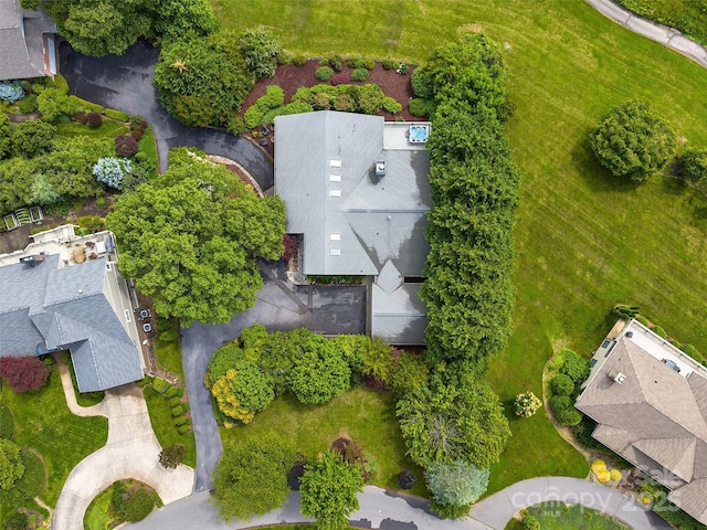 6 Lakeway Cir, Weaverville, NC 28787 - bird's eye view