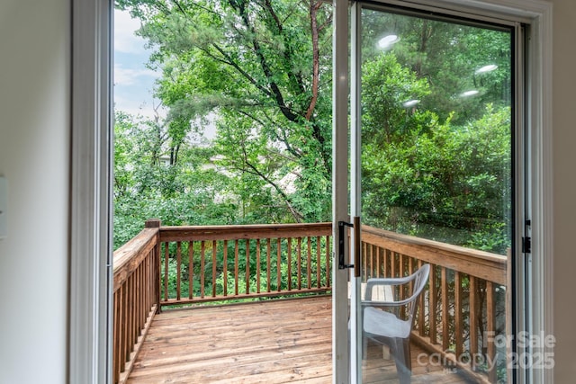 10548 English Setter Way, Charlotte, NC 28269 - view of wooden terrace