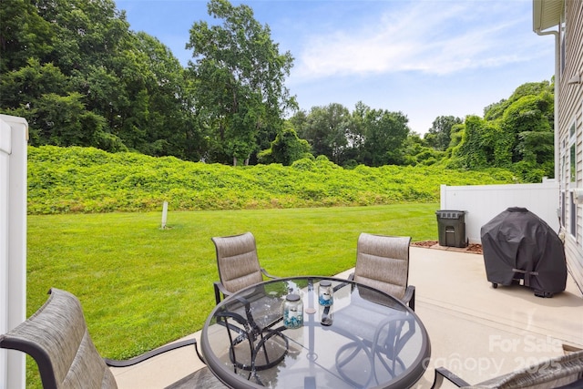 444 Battery Cir, Clover, SC 29710 - view of patio / terrace with outdoor dining area and area for grilling