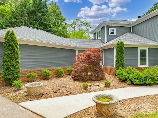 74 Eastmoor Dr, Asheville, NC 28805 - view of property exterior with brick siding