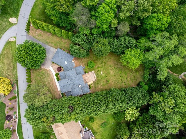 74 Eastmoor Dr, Asheville, NC 28805 - bird's eye view